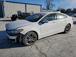 Salvage cars for sale at Tulsa, OK auction: 2017 Ford Fusion SE