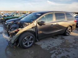 Salvage cars for sale at Grand Prairie, TX auction: 2018 Honda Odyssey Touring