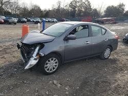 Nissan salvage cars for sale: 2018 Nissan Versa S