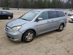 Salvage cars for sale at Gainesville, GA auction: 2006 Honda Odyssey EXL