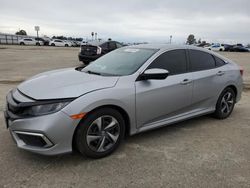 Salvage cars for sale at Fresno, CA auction: 2020 Honda Civic LX