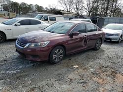 Salvage cars for sale from Copart Fairburn, GA: 2015 Honda Accord LX