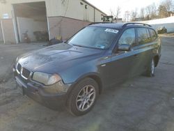 Salvage cars for sale from Copart Marlboro, NY: 2004 BMW X3 2.5I