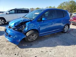 Salvage cars for sale at Houston, TX auction: 2008 Honda FIT Sport