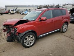 Salvage cars for sale at Pennsburg, PA auction: 2013 Mitsubishi Outlander SE