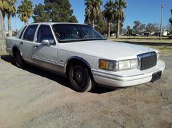 Lincoln salvage cars for sale: 1993 Lincoln Town Car Signature
