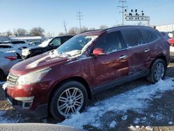 Salvage cars for sale from Copart Columbus, OH: 2015 Chevrolet Traverse LT