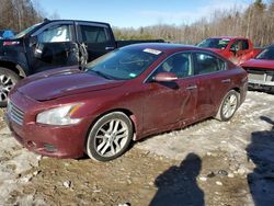 Salvage cars for sale from Copart Candia, NH: 2009 Nissan Maxima S