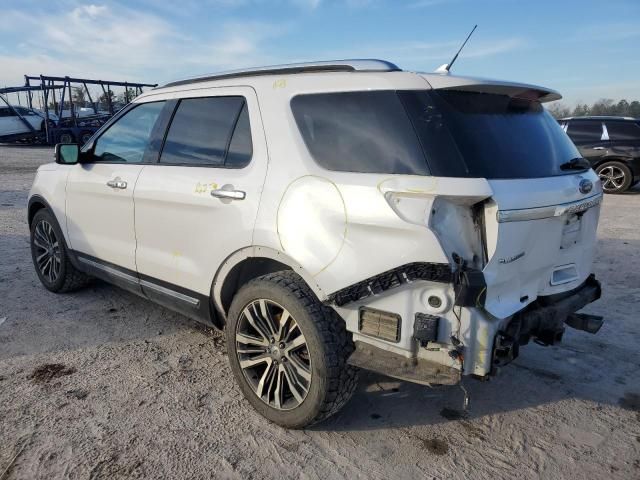 2018 Ford Explorer Platinum