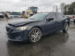 Salvage cars for sale at Dunn, NC auction: 2014 Mazda 6 Grand Touring