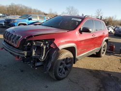 Jeep salvage cars for sale: 2016 Jeep Cherokee Trailhawk