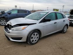 Salvage cars for sale at Chicago Heights, IL auction: 2017 Ford Focus S