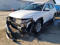 Salvage cars for sale at Pekin, IL auction: 2024 Hyundai Tucson SE