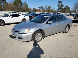 Honda Accord EX salvage cars for sale: 2007 Honda Accord EX