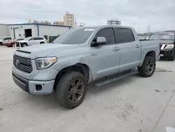 Salvage cars for sale at Greenwell Springs, LA auction: 2018 Toyota Tundra Crewmax SR5