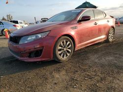 Salvage cars for sale at San Diego, CA auction: 2014 KIA Optima EX