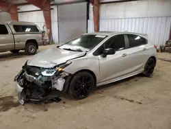 Salvage cars for sale at Lansing, MI auction: 2018 Chevrolet Cruze LT