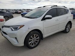 Toyota Rav4 Limited salvage cars for sale: 2018 Toyota Rav4 Limited