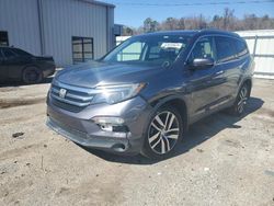 Honda salvage cars for sale: 2017 Honda Pilot Elite