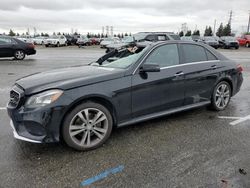 Salvage cars for sale from Copart Rancho Cucamonga, CA: 2016 Mercedes-Benz E 350