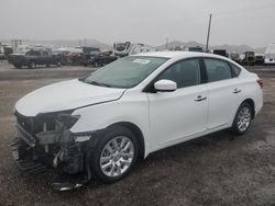 Nissan Sentra S Vehiculos salvage en venta: 2017 Nissan Sentra S