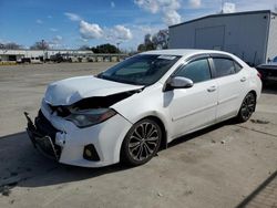 Salvage cars for sale at Sacramento, CA auction: 2016 Toyota Corolla L