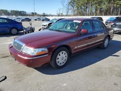 Salvage cars for sale from Copart Dunn, NC: 2005 Mercury Grand Marquis GS