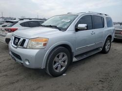 Salvage cars for sale at Cahokia Heights, IL auction: 2010 Nissan Armada Platinum