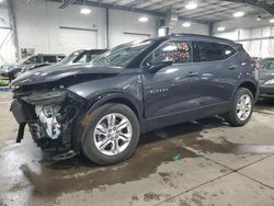 Salvage cars for sale at Ham Lake, MN auction: 2021 Chevrolet Blazer 2LT