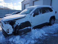 Salvage cars for sale at Assonet, MA auction: 2022 Toyota Rav4 LE