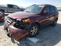 Salvage cars for sale from Copart Madisonville, TN: 2007 Hyundai Santa FE GLS