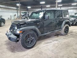 Vehiculos salvage en venta de Copart Des Moines, IA: 2022 Jeep Wrangler Unlimited Sport