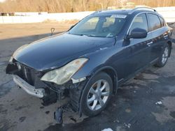 Salvage cars for sale from Copart Assonet, MA: 2009 Infiniti EX35 Base