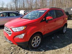 Ford Ecosport salvage cars for sale: 2018 Ford Ecosport SE