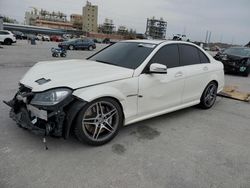 Mercedes-Benz c-Class salvage cars for sale: 2013 Mercedes-Benz C 63 AMG