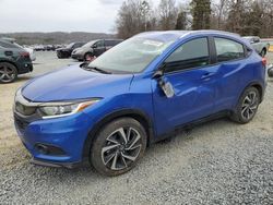 Salvage cars for sale from Copart Concord, NC: 2019 Honda HR-V Sport