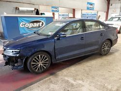 Salvage cars for sale from Copart Angola, NY: 2012 Volkswagen Jetta SEL