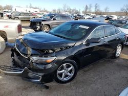 Salvage cars for sale at Bridgeton, MO auction: 2018 Chevrolet Malibu LS
