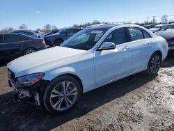 Mercedes-Benz C 300 4matic salvage cars for sale: 2021 Mercedes-Benz C 300 4matic