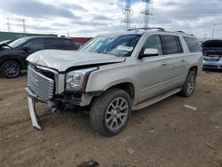 Salvage cars for sale from Copart Elgin, IL: 2016 GMC Yukon XL Denali