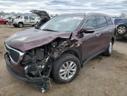 KIA Sorento LX salvage cars for sale: 2018 KIA Sorento LX