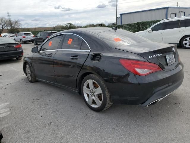 2018 Mercedes-Benz CLA 250