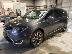 Salvage cars for sale at Rogersville, MO auction: 2018 Chrysler Pacifica Limited