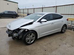 Salvage cars for sale at Haslet, TX auction: 2018 Hyundai Elantra SEL