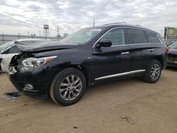 Salvage cars for sale at Chicago Heights, IL auction: 2015 Infiniti QX60