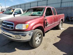 Vehiculos salvage en venta de Copart Albuquerque, NM: 2001 Toyota Tundra Access Cab Limited