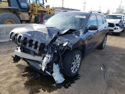 Jeep Grand Cherokee salvage cars for sale: 2018 Jeep Cherokee Limited