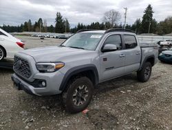 Salvage cars for sale at Graham, WA auction: 2021 Toyota Tacoma Double Cab