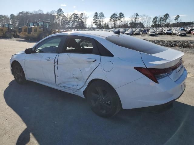 2023 Hyundai Elantra Blue