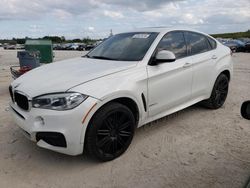 BMW x6 xdrive35i salvage cars for sale: 2016 BMW X6 XDRIVE35I